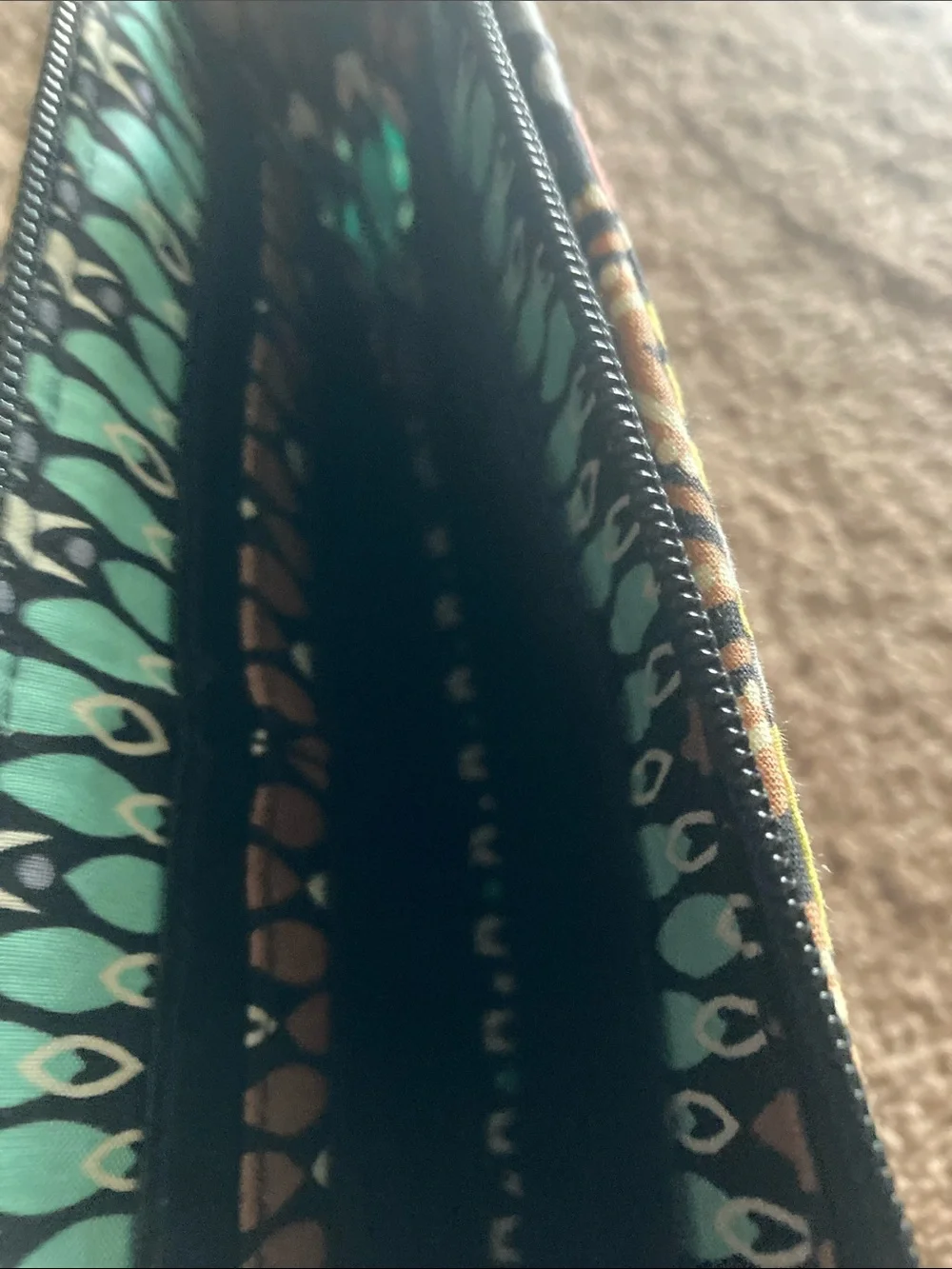 Vera Bradley Quilted Floral Multi-Color Wristlet Trio